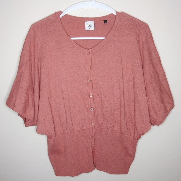 Cabi Kimono brick dust cardigan style 5284 - Picture 4 of 7